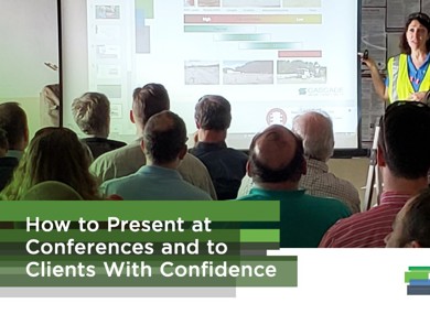 How to Present at Conferences and to Clients with Confidence