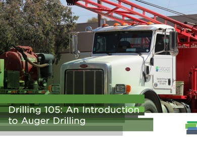 Drilling 105: An Introduction to Auger Drilling
