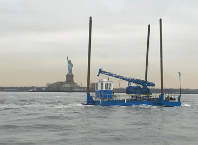 Over Water Drilling