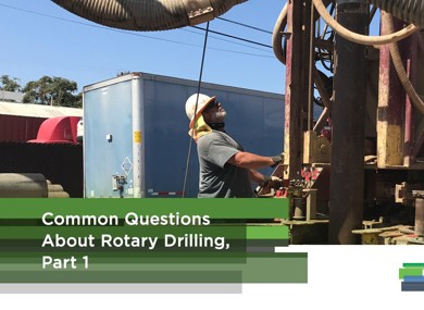Common Questions About Rotary Drilling, Part 1