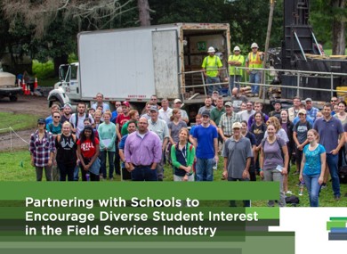 Partnering with Schools to Encourage Diverse Student Interest in the Field Services Industry