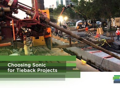 Choosing Sonic for Tieback Projects